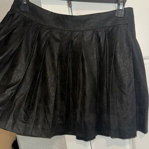 Monrow Black Mini Skirt